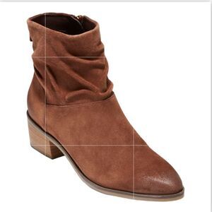 Cole Haan Women’s Maple Water Resistant  Suede Boot size 8.5 worn one time!